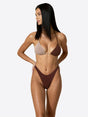Costume F**K Triangolo - Americano fisso Donna - Marrone