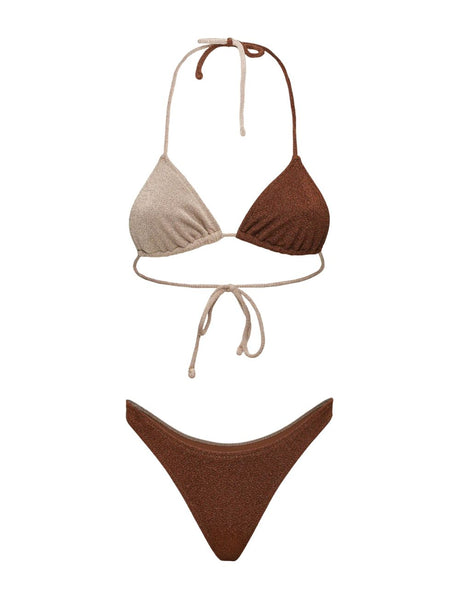 Costume F**K Triangolo - Americano fisso Donna - Marrone