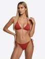 Costume F**K Triangolo - Slip regolabile Donna - Multicolore