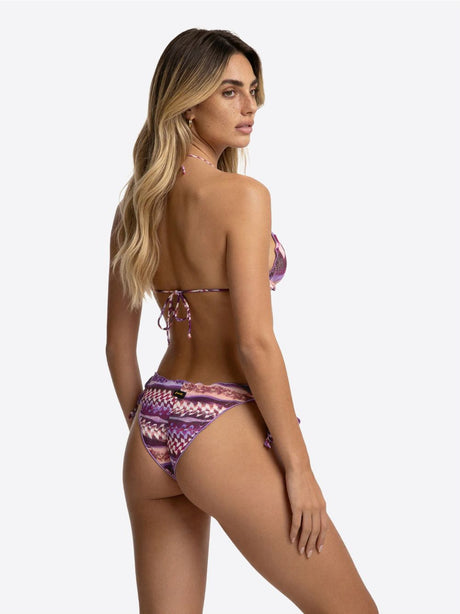 Costume F**K triangolo - Slip regolabile Donna - Multicolore
