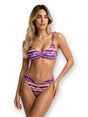 Costume F**K Top fisso - Americano fisso Donna - Multicolore
