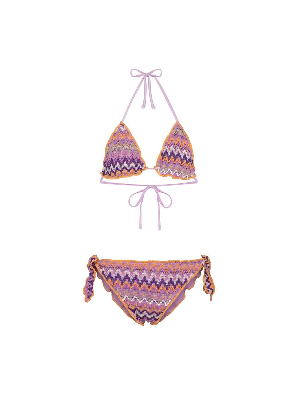 Costume F**K Triangolo - Slip Bambina - Multicolore