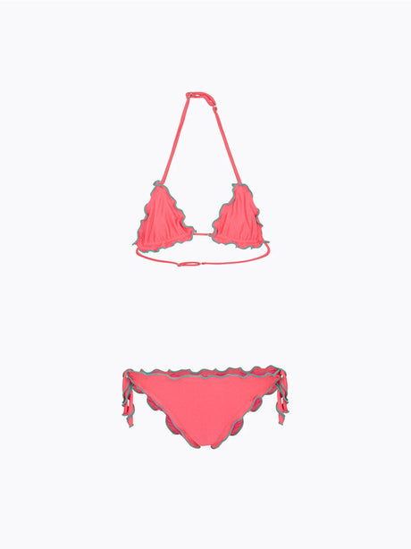 Costume F**K Triangolo - Slip regolabile Bambina - Viola