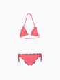 Costume F**K Triangolo - Slip regolabile Bambina - Viola