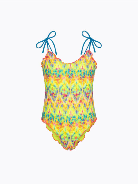 Costume F**K Monokini Bambina - Multicolore