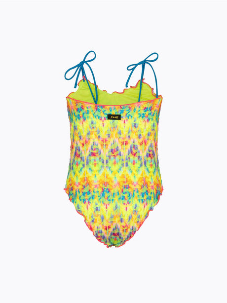Costume F**K Monokini Bambina - Multicolore