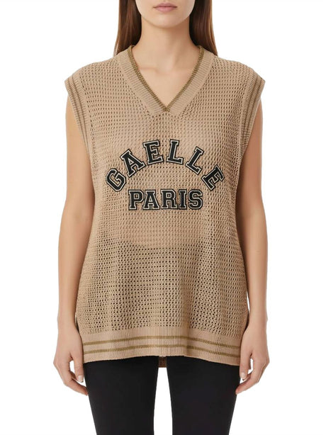 Canottiera Gaelle OVER Donna - Beige