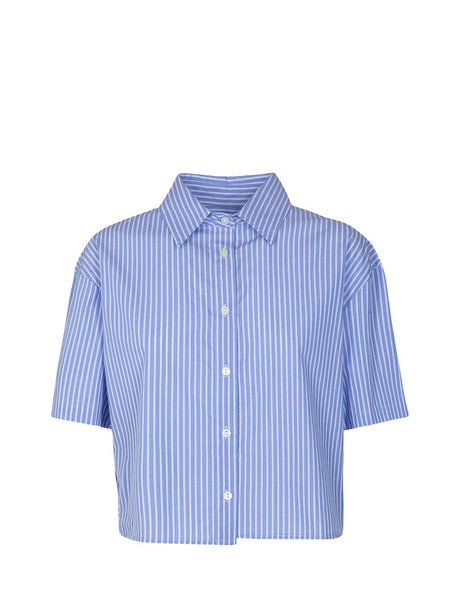 Camicia Gaelle M/C Donna - Azzurro
