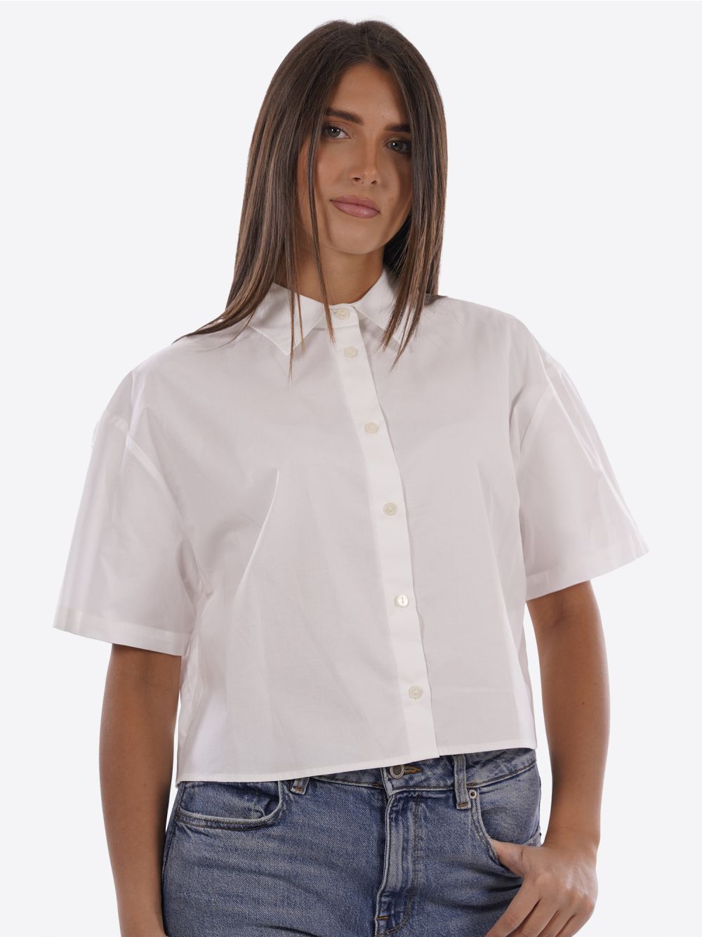 Camicia Gaelle M/C Donna - Bianco