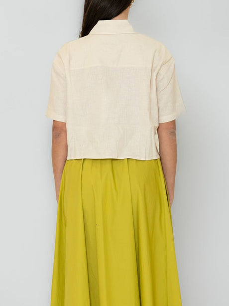 Camicia Gaelle M/C Donna - Avorio