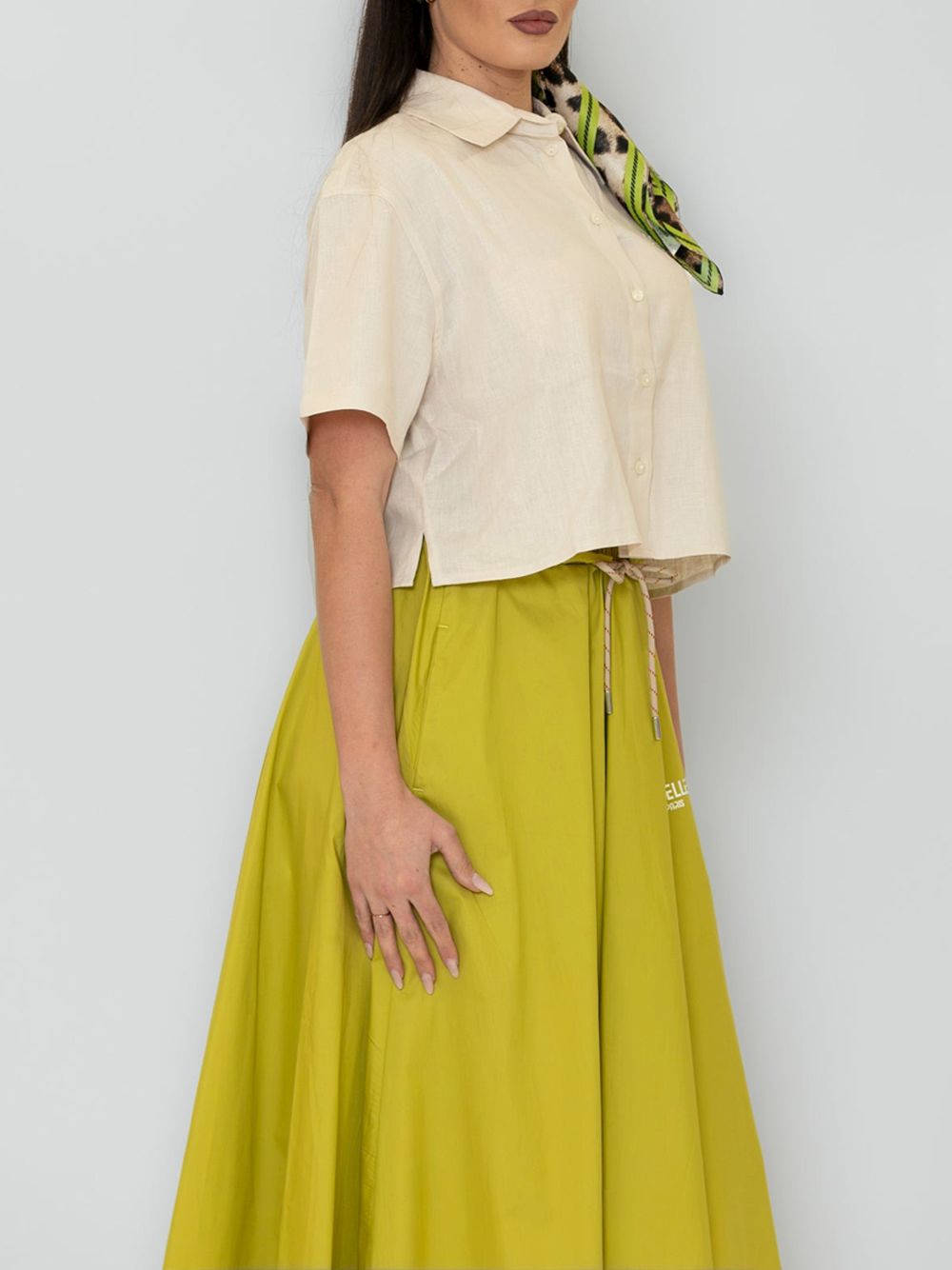 Camicia Gaelle M/C Donna - Avorio