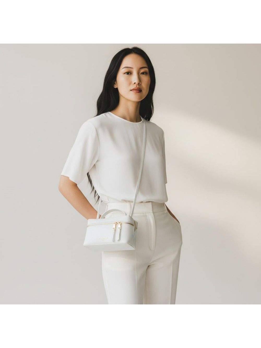 Borsa Gaelle MINI SHOULDER STRAP ESSENTIAL Donna - Bianco