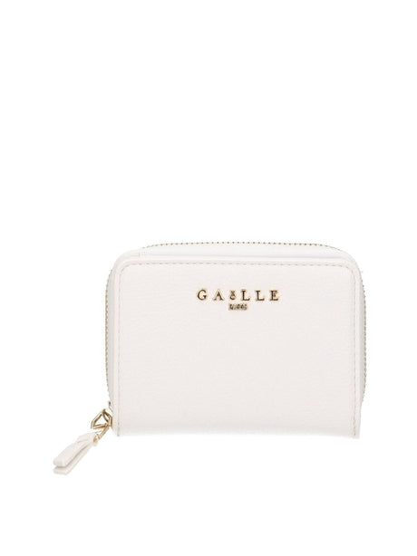 Portafoglio Gaelle MINI ZIP AROUND ESSENTIAL Donna - Bianco
