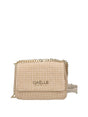 Borsa Gaelle MINI SHOULDER STRAP RAFIA LUREX Donna - Beige