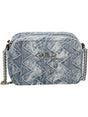 Borsa Gaelle MINI CAMERA BAG DENIM Donna - Blu