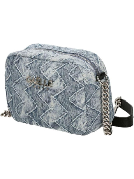 Borsa Gaelle MINI CAMERA BAG DENIM Donna - Blu