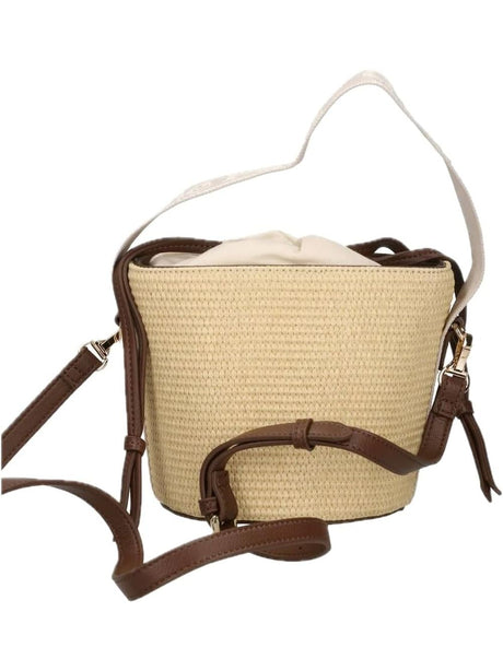 Borsa Gaelle MINI BUCKET CON MANICO JACQUARD Donna - Bianco