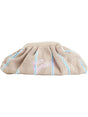 Borsa Gaelle MAXI POCHETTE RICAMO FIRMA ROSA Donna - Beige