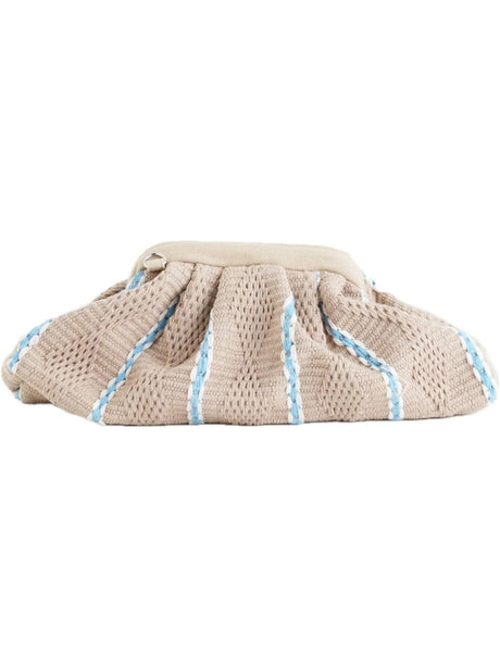 Borsa Gaelle MAXI POCHETTE RICAMO FIRMA ROSA Donna - Beige