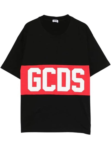 T-shirt GCDS Bambino - Nero