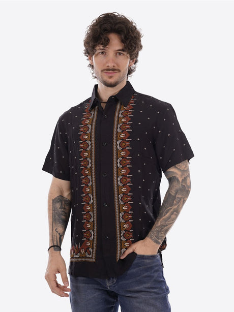 Camicia Gianni Lupo Uomo - Nero