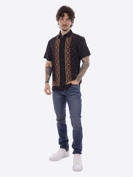 Camicia Gianni Lupo Uomo - Nero
