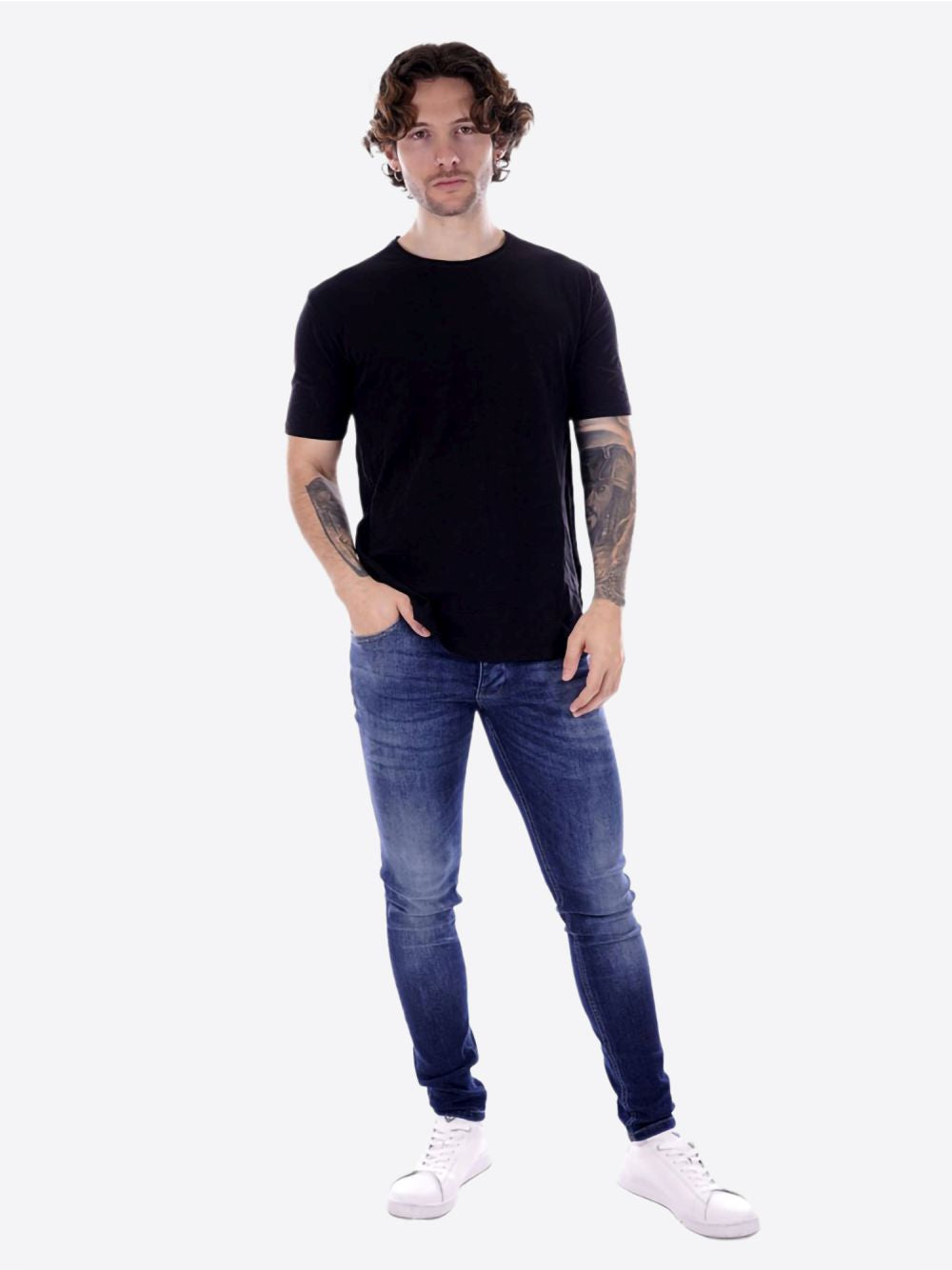 T-shirt Gianni Lupo Uomo - Nero