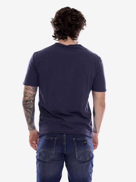 T-shirt Gianni Lupo Uomo - Blu