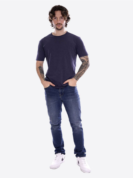 T-shirt Gianni Lupo Uomo - Blu