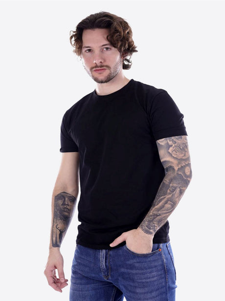 T-shirt Gianni Lupo Uomo - Nero