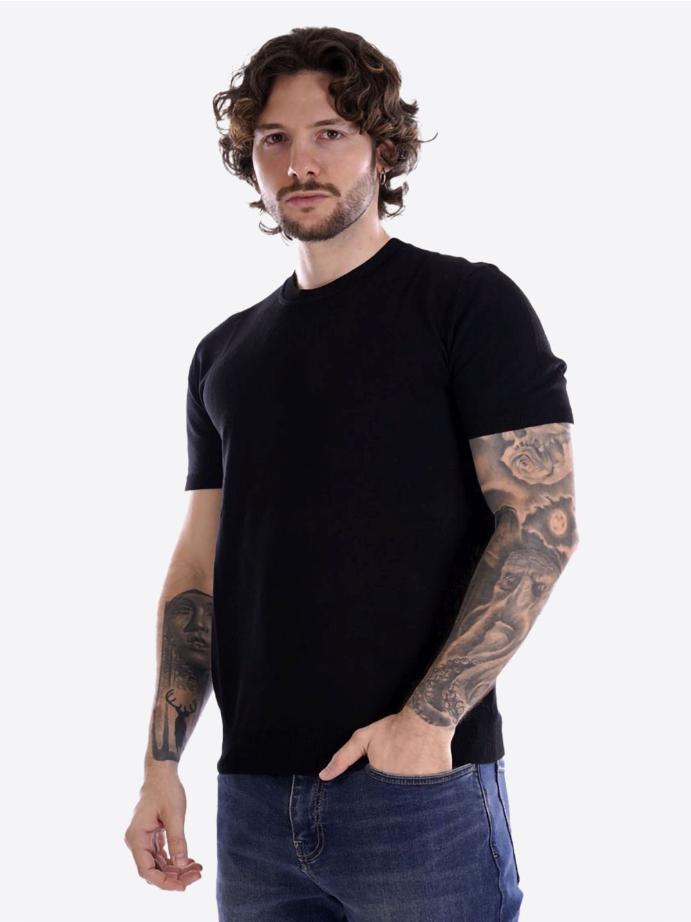 Pullover Gianni Lupo Uomo - Nero