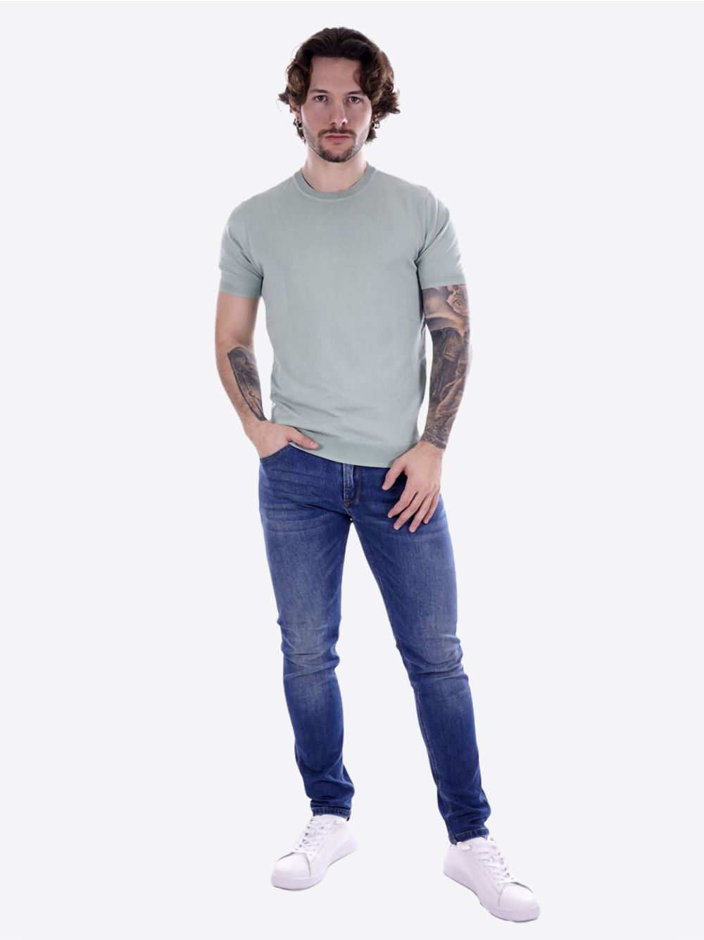 Pullover Gianni Lupo Uomo - Turchese