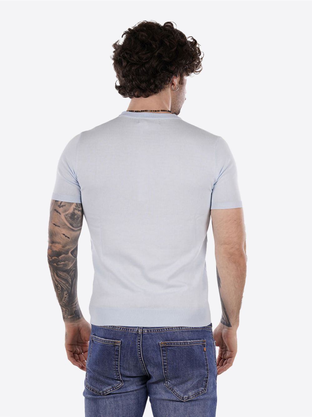 Pullover Gianni Lupo Uomo - Celeste