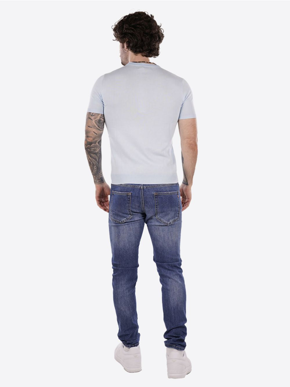 Pullover Gianni Lupo Uomo - Celeste