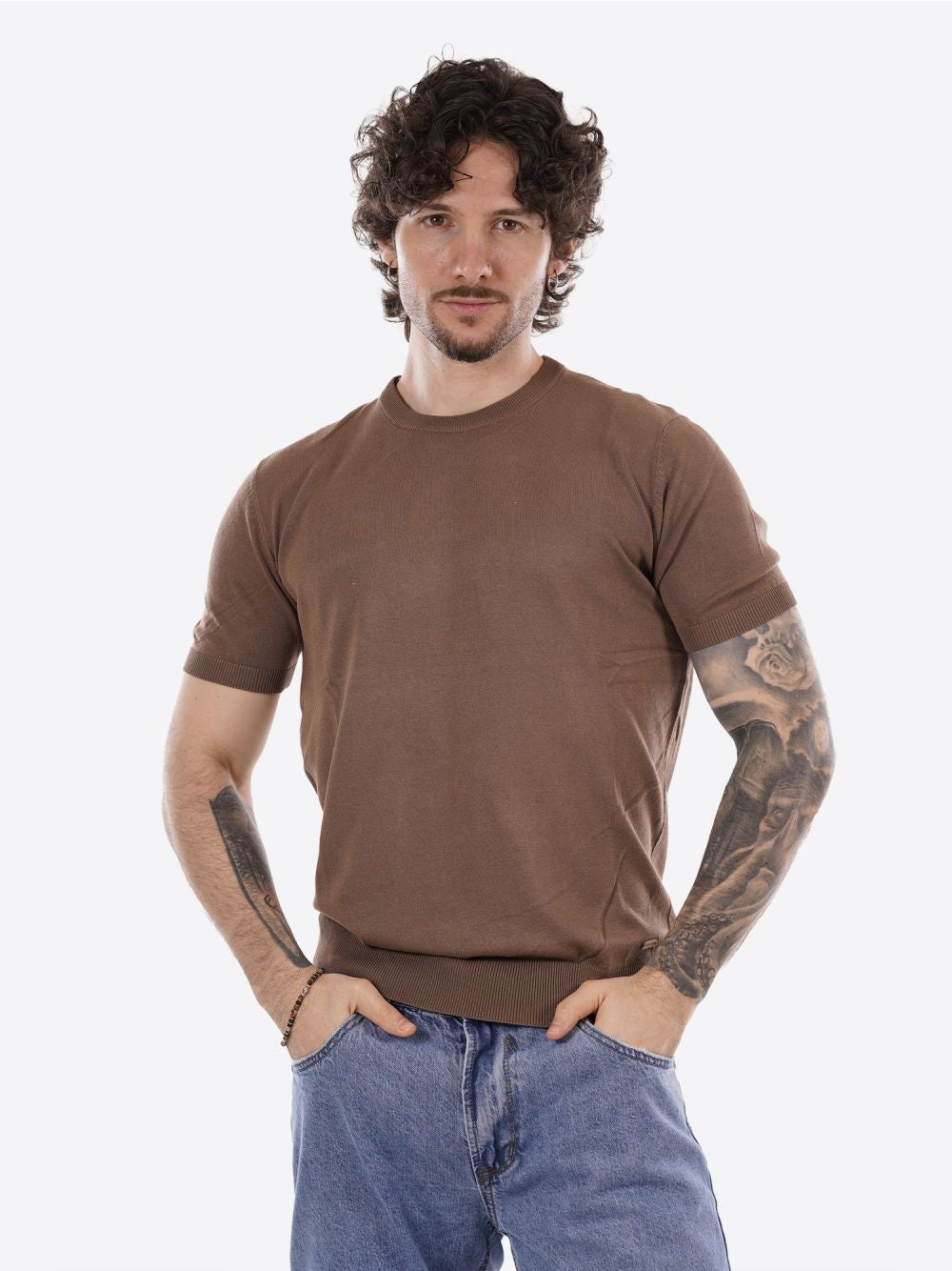 Pullover Gianni Lupo Uomo - Marrone