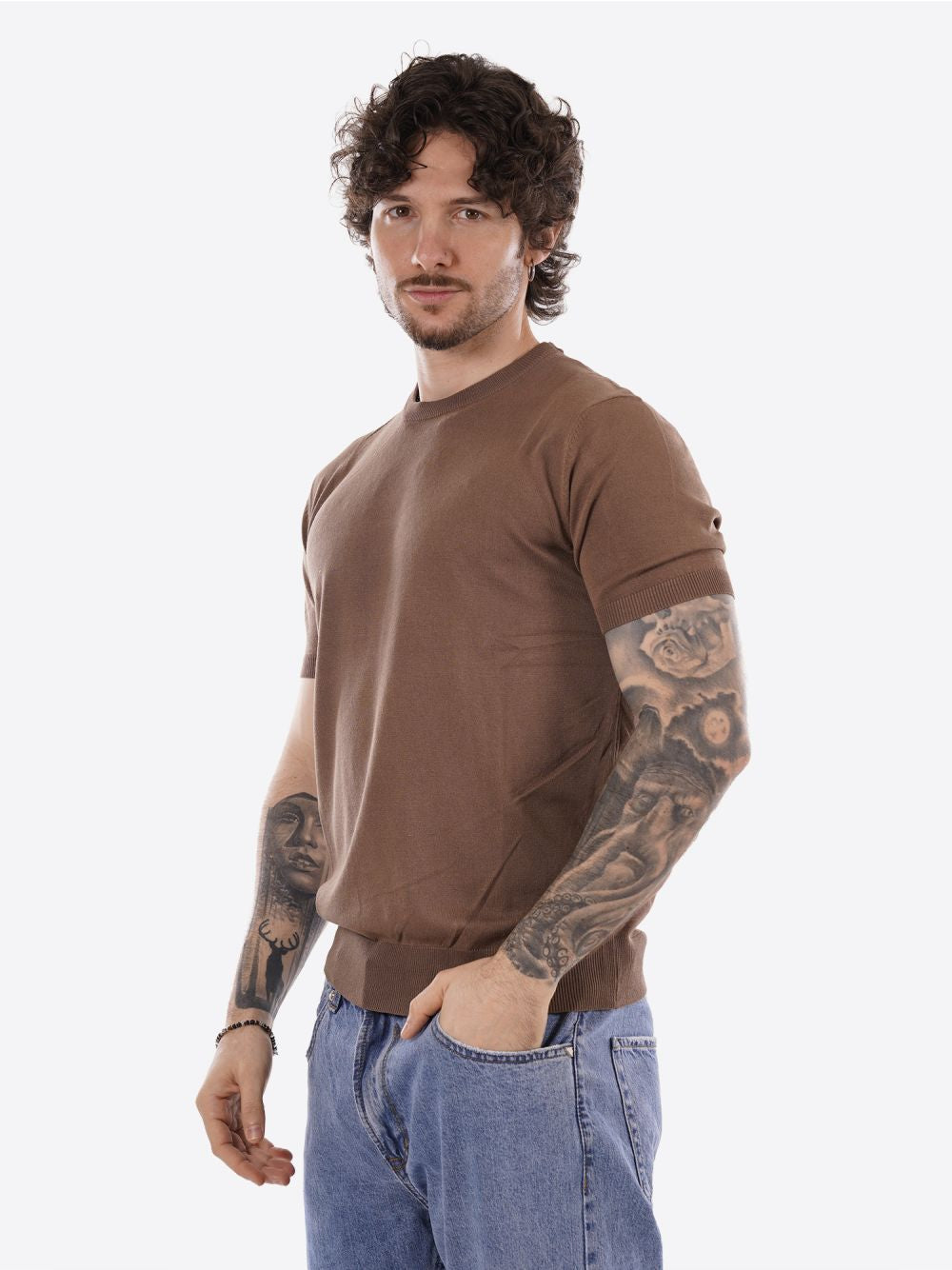 Pullover Gianni Lupo Uomo - Marrone