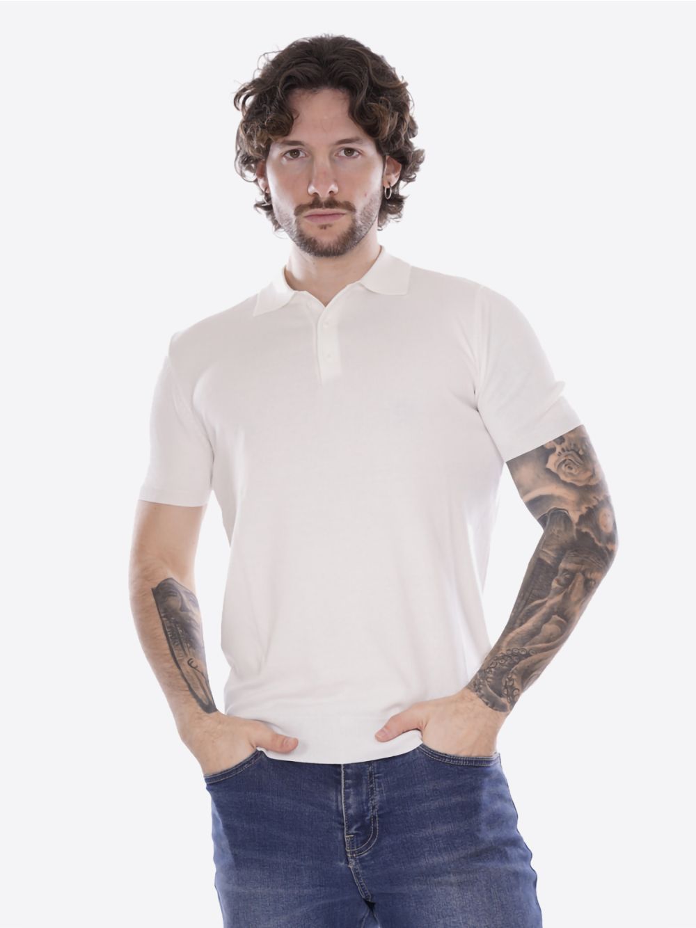 Pullover Gianni Lupo Uomo - Bianco