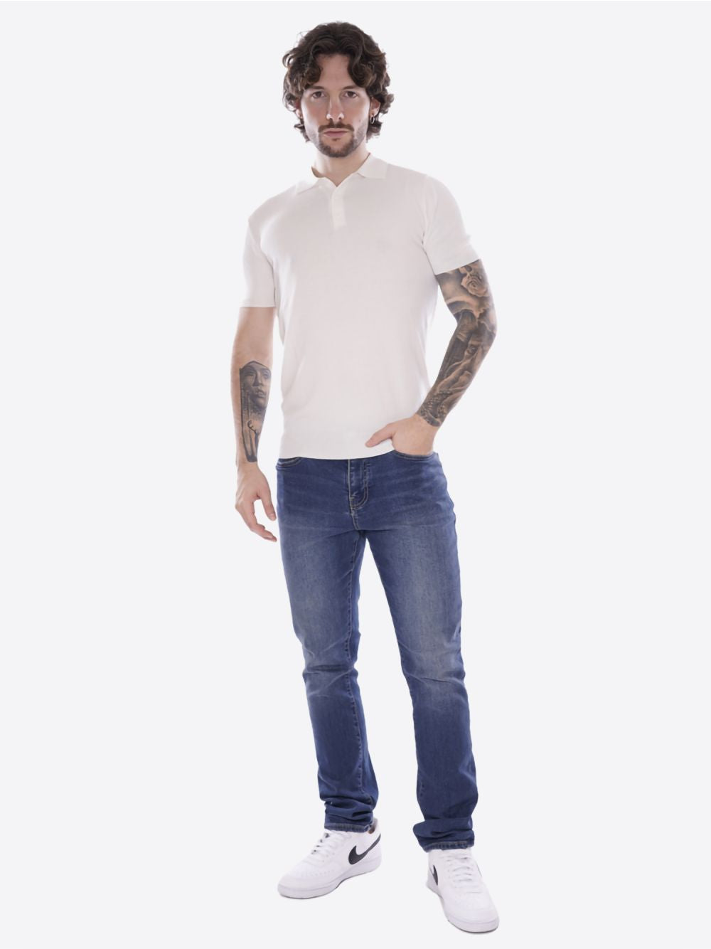 Pullover Gianni Lupo Uomo - Bianco