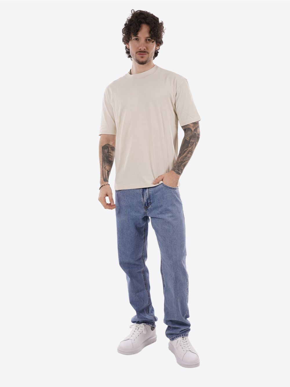 T-shirt Gianni Lupo Uomo - Beige