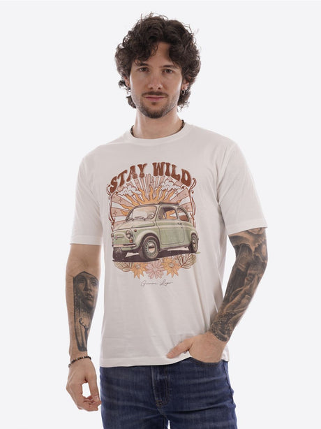 T-shirt Gianni Lupo Uomo - Bianco