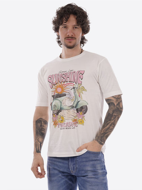 T-shirt Gianni Lupo Uomo - Bianco