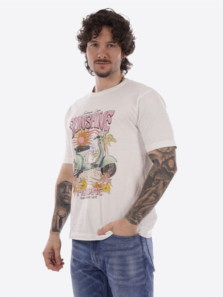 T-shirt Gianni Lupo Uomo - Bianco