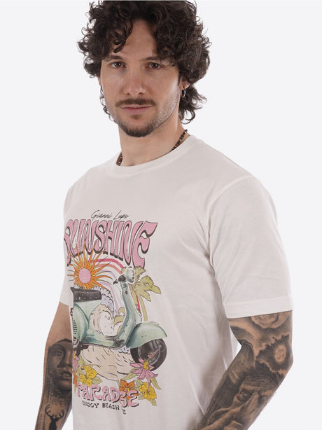 T-shirt Gianni Lupo Uomo - Bianco