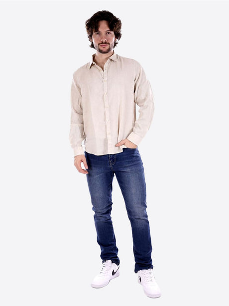 Camicia Gianni Lupo Uomo - Beige