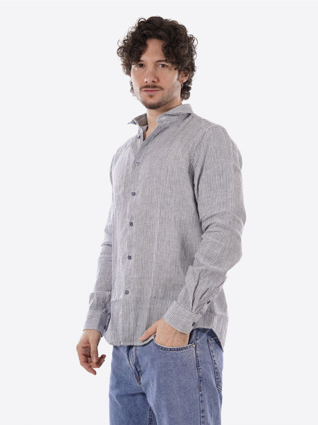 Camicia Gianni Lupo Uomo - Blu