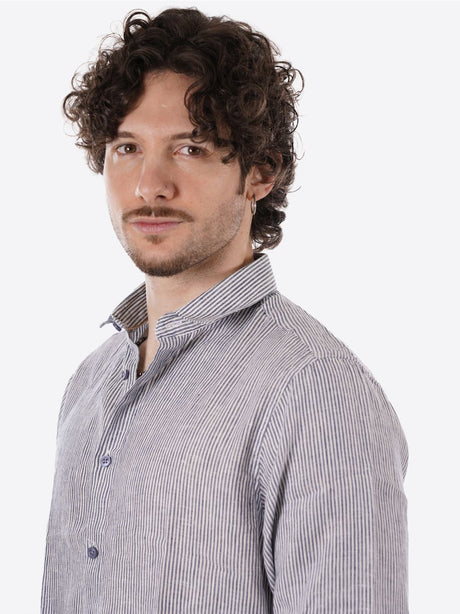 Camicia Gianni Lupo Uomo - Blu