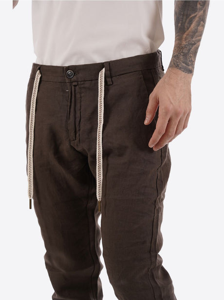 Pantalone Gianni Lupo Uomo - Marrone