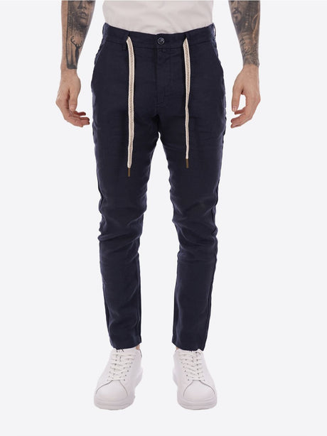 Pantalone Gianni Lupo Uomo - Navy