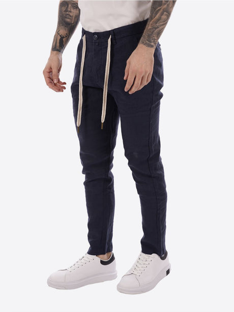 Pantalone Gianni Lupo Uomo - Navy