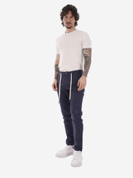 Pantalone Gianni Lupo Uomo - Navy